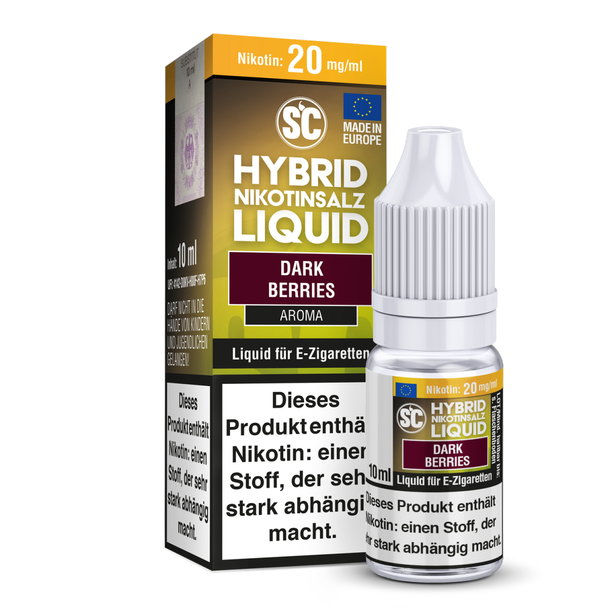 SC - Dark Berries -  Hybrid Nikotinsalz Liquid