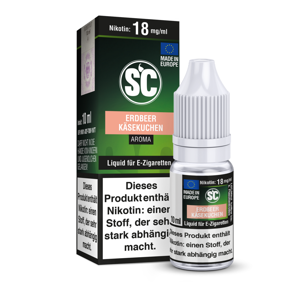 SC Liquid - Erdbeer Käsekuchen 6 mg/ml 10er