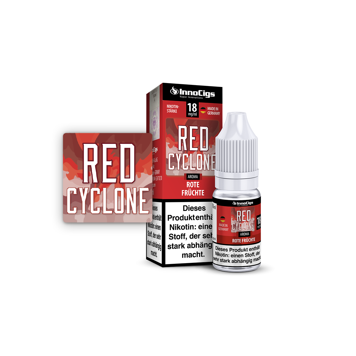 InnoCigs - Red Cyclone Rote Früchte Aroma 18 mg/ml 10er