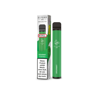 Elf Bar 600 Einweg E-Zigarette - Spearmint 20 mg/ml