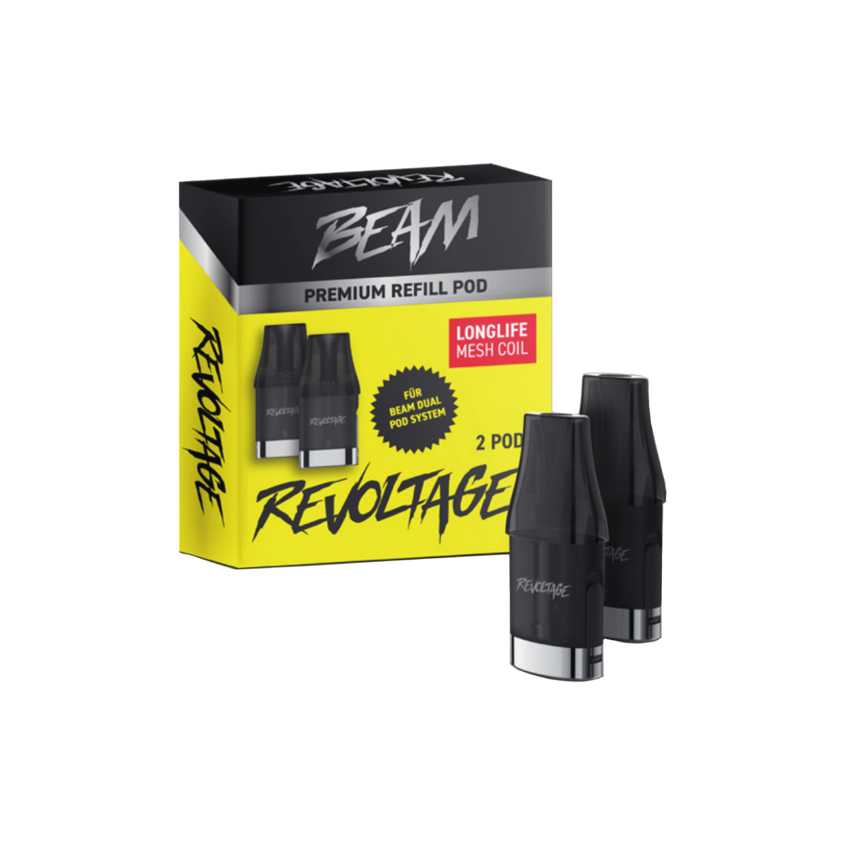 Revoltage - Beam Leer-Pod (2 Stück pro Packung)