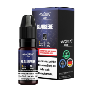 Avoria - Blaubeere E-Zigaretten Liquid 6 mg/ml
