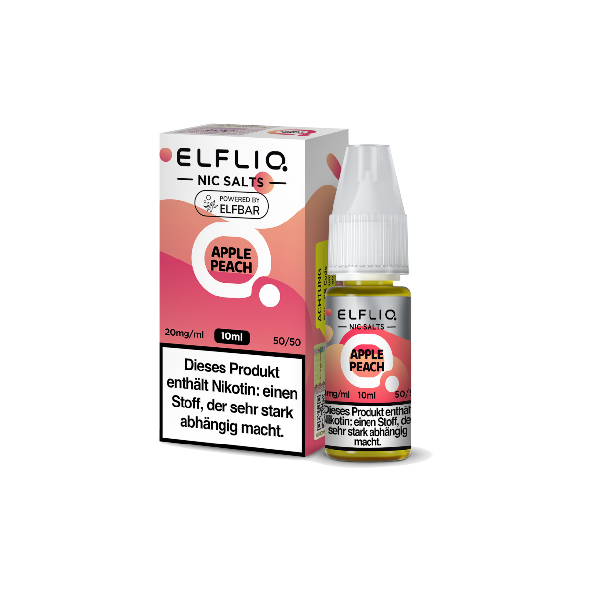 ELFLIQ - Apple Peach - Nikotinsalz Liquid 10 mg/ml