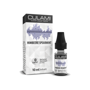 Culami - Himbeere Spearmint E-Zigaretten Liquid 0 mg/ml