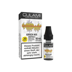 Culami - Kirsch Mix - Nikotinsalz Liquid 20 mg/ml 5er...
