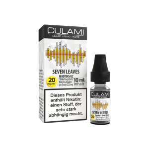Culami - Seven Leaves - Nikotinsalz Liquid 20 mg/ml 5er...