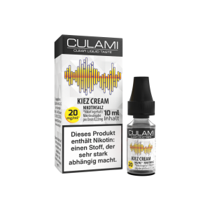 Culami - Kiez Cream - Nikotinsalz Liquid 20 mg/ml 5er...